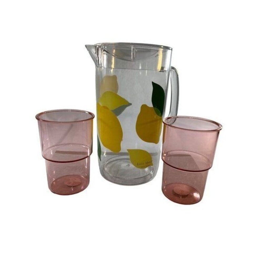 Kate Spade New York Womens Pitcher Cups Set Cups New